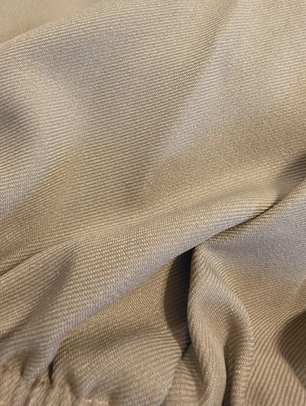 Womens Alfred Dunner full elastic waist, 2 side pockets, straight leg, Tan